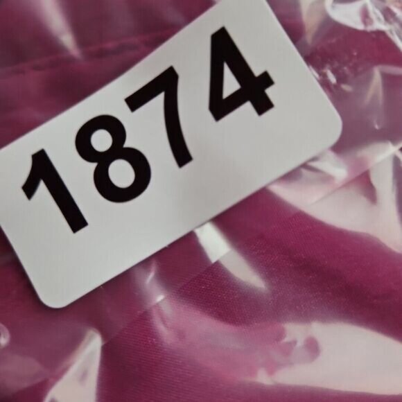 Scott Taylor Women's Sz 1X Pink Blouse poly nylon blend 3/4 sleeve - Picture 7 of 8